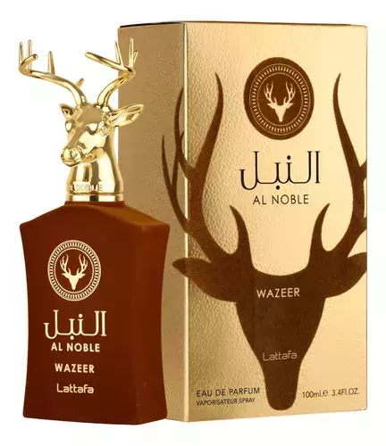Al Noble Wazeer Lattafa Eau de Parfum 100ml - Perfume Árabe Masculino