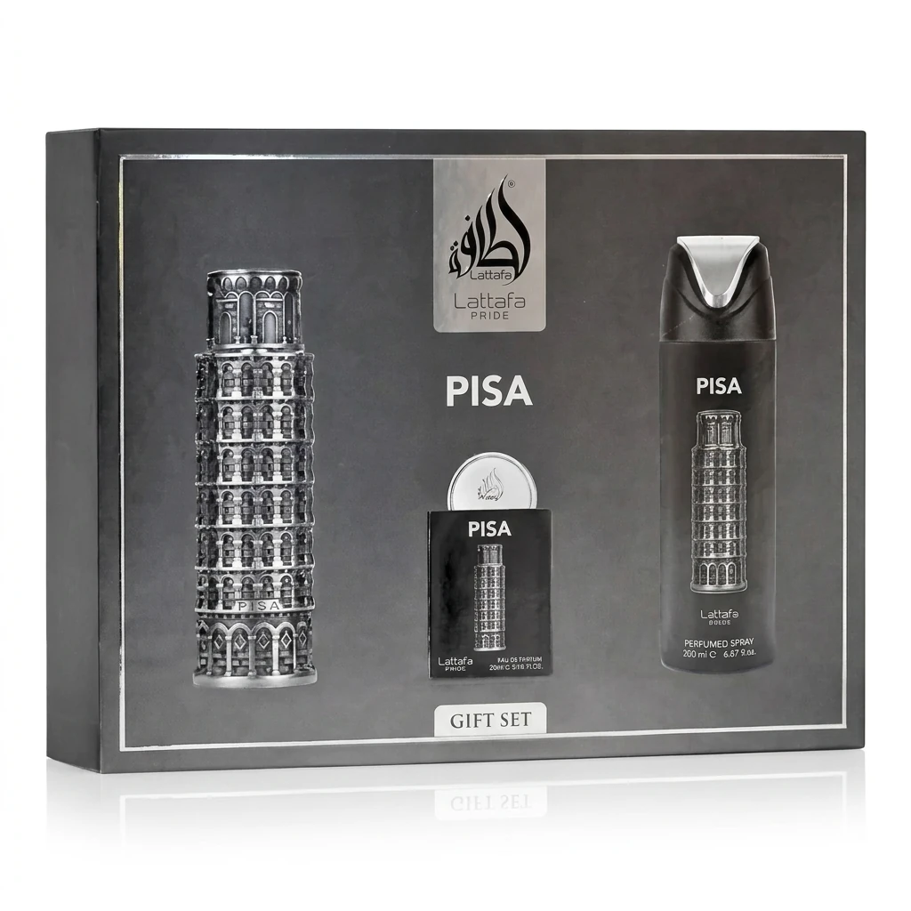 Kit Pisa Perfume + Miniatura + Spray corporal