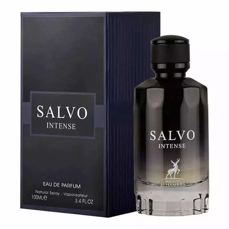 Salvo Intense Eau de Parfum Maison Alhambra - Perfume Árabe Masculino 100ml