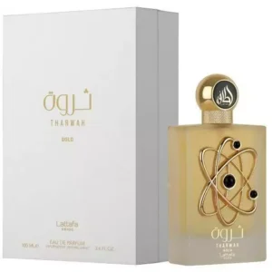 Tharwah Gold da Lattafa - 100ml - Perfume Árabe - Ref.Olfativa Libre Intense