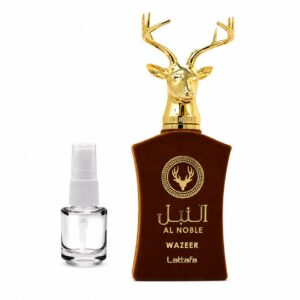 Decant Al Noble Wazeer Lattafa Eau de Parfum - Perfume Árabe Masculino