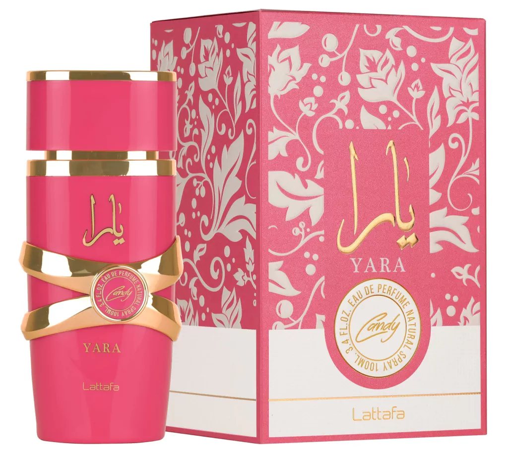 Yara Candy Lattafa 100ml - Perfume Árabe Feminino